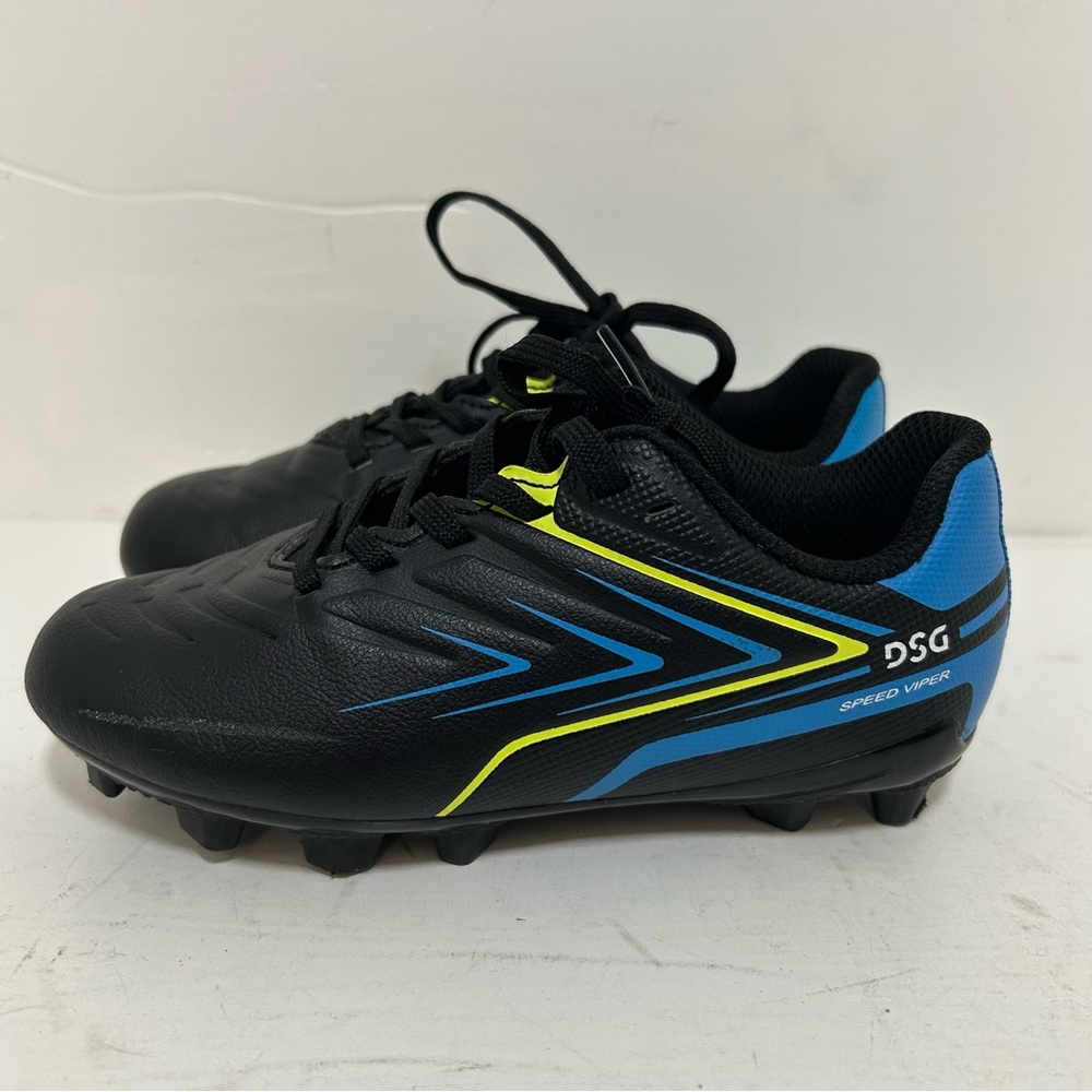 Speed Viper DSG Soccer Cleats Kids size 11K Black/ Blue